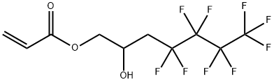 3-(PERFLUOROBUTYL)-2-HYDROXYPROPYL ACRYLATE Structural