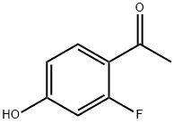 2'-Fluoro-4'-hydroxyacetophenone Structural