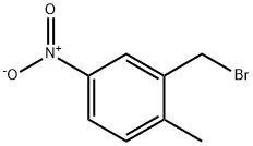 2-BROMOMETHYL-1-METHYL-4-NITRO-BENZENE Structural Picture