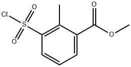 3-(CHLOROSULFONYL)-2-METHYLBENZOIC ACID METHYL ESTER