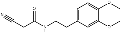 N-(2-(3,4-DIMETHOXYPHENYL)ETHYL)-2-NITRILOETHANAMIDE Structural