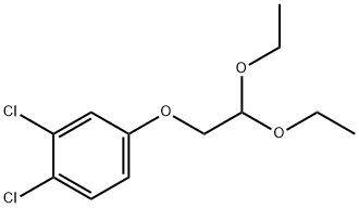 1,2-DICHLORO-4-(2,2-DIETHOXYETHOXY)BENZENE Structural