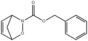 Benzyl 3-oxa-2-aza-bicyclo[2.2.1]hept-5-ene-2-carboxylate Structural