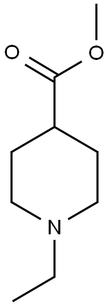 METHYL 1-ETHYL-4-PIPERIDINECARBOXYLATE Structural