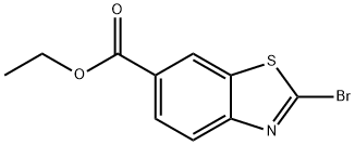 2-BROMO-6-ETHOXYCARBONYLBENZOTHIAZOLE Structural