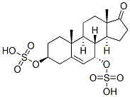 Androst-5-en-17-one, 3,7-bis(sulfooxy)-, (3beta,7alpha)- (9CI) Structural