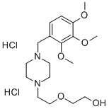 2-(2-(4-((2,3,4-Trimethoxyphenyl)methyl)-1-piperazinyl)ethoxy)ethanol  dihydrochloride