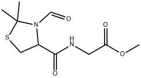 (R)-N-(3-FORMYL-2,2-DIMETHYL-THIAZOLIDINE-4-CARBOXY)-GLYCINE METHYL ESTER