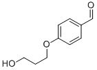 4-(3-HYDROXYPROPOXY)BENZALDEHYDE Structural