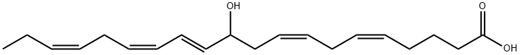 (+/-)-11-HYDROXY-5Z,8Z,12E,14Z,17Z-EICOSAPENTAENOIC ACID Structural