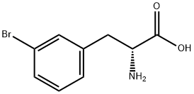 3-Bromo-D-phenylalanine Structural