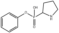 Pyrrolidine-2-phosphonic acid phenyl mono ester Structural