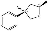 Furan,tetrahydro-2,4-dimethyl-4-phenyl-,cis- Structural