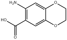 7-AMINO-2,3-DIHYDRO-BENZO[1,4]DIOXINE-6-CARBOXYLIC ACID Structural