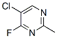 Pyrimidine, 5-chloro-4-fluoro-2-methyl- (9CI) Structural