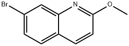 7-BROMO-2-METHOXYQUINOLINE Structural