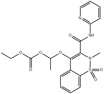 Ampiroxicam Structural