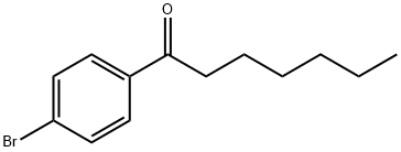 1-BROMO-4-n-HEPTANOYLBENZENE Structural