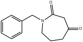 Dihydro-1-(phenylmethyl)-1H-azepine-2,4(3H,5H)-dione Structural
