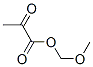 Propanoic acid, 2-oxo-, methoxymethyl ester (9CI) Structural