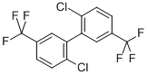 5,5'-Bis-trifluoromethyl-2,2'-dichlorobiphenyl Structural