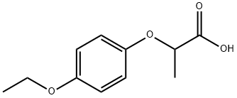 2-(4-ETHOXY-PHENOXY)-PROPIONIC ACID Structural