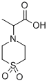 2-(1,1-DIOXIDOTHIOMORPHOLIN-4-YL)PROPANOIC ACID