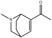 Ethanone, 1-(2-methyl-2-azabicyclo[2.2.2]oct-5-en-6-yl)- (9CI) Structural