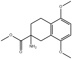 Methyl 2-amino-5,8-dimethoxy-1,2,3,4-tetrahydronaphthalene-2-carboxylate