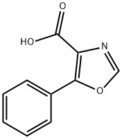 5-Phenyl-1,3-oxazole-4-carboxylic acid Structural