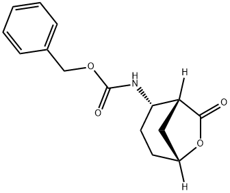 (1R*,2S*,5R*)-(7-OXO-6-OXA-BICYCLO[3.2.1]OCT-2-YL)-CARBAMIC ACID BENZYL ESTER