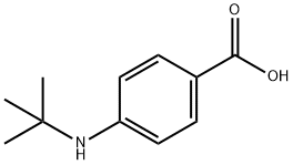 Benzoic acid, 4-[(1,1-dimethylethyl)amino]- (9CI) Structural