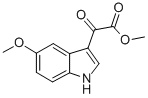 METHYL 2-(5-METHOXY-1H-INDOL-3-YL)-2-OXOACETATE Structural