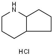 octahydro-1H-cyclopentabpyridine hydrochloride Structural