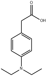 2-(4-(DIETHYLAMINO)PHENYL)ACETIC ACID Structural