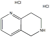 5,6,7,8-TETRAHYDRO-[1,6]NAPHTHYRIDINE DIHYDROCHLORIDE Structural