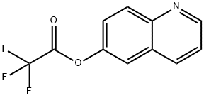 Quinolin-6-Yl 2,2,2-Trifluoroacetate Structural