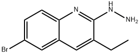 6-BROMO-3-ETHYL-2-HYDRAZINOQUINOLINE HYDROCHLORIDE