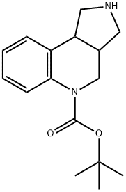 1,2,3,3A,4,9B-HEXAHYDRO-PYRROLO[3,4-C]QUINOLINE-5-CARBOXYLIC ACID TERT-BUTYL ESTER