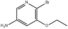 6-BROMO-5-ETHOXYPYRIDIN-3-YLAMINE Structural