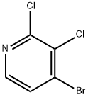 4-Bromo-2,3-dichloropyridine Structural