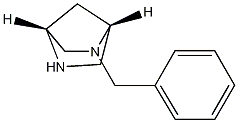 (1R,4R)-2-Benzyl-2,5-diazabicyclo[2.2.1]heptane Structural