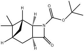 (1R,2R,5S,7R)-N-TERT-BUTOXYCARBONYL-8,8-DIMETHYL-3-AZATRICYCLO[5.1.1.0(2,5)]NONAN-4-ONE