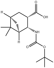 (1R,2R,3S,5R)-(2-TERT-BUTOXYCARBONYLAMINO)-6,6-DIMETHYLBICYCLO[3.1.1]HEPTAN-3-CARBOXYLIC ACID