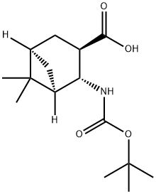 (1R,2R,3R,5R)-(2-TERT-BUTOXYCARBONYLAMINO)-6,6-DIMETHYLBICYCLO[3.1.1]HEPTAN-3-CARBOXYLIC ACID