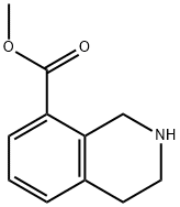 METHYL 1,2,3,4-TETRAHYDROISOQUINOLIN-8-CARBOXYLATE Structural