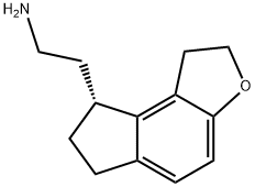 2H-Indeno[5,4-b]furan-8-ethanamine, 1,6,7,8-tetrahydro-, (8R)- Structural