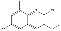 2,6-DICHLORO-3-ETHYL-8-METHYLQUINOLINE