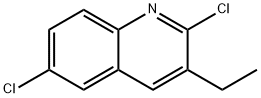 2,6-DICHLORO-3-ETHYLQUINOLINE Structural