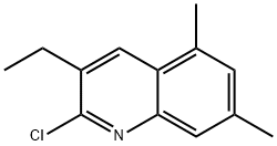 2-CHLORO-5,7-DIMETHYL-3-ETHYLQUINOLINE